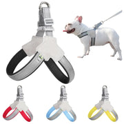 Glow & Go Pet Harness - Safe, Stylish & No-Pull - Pug, Chihuahua, Bulldog Approved!
